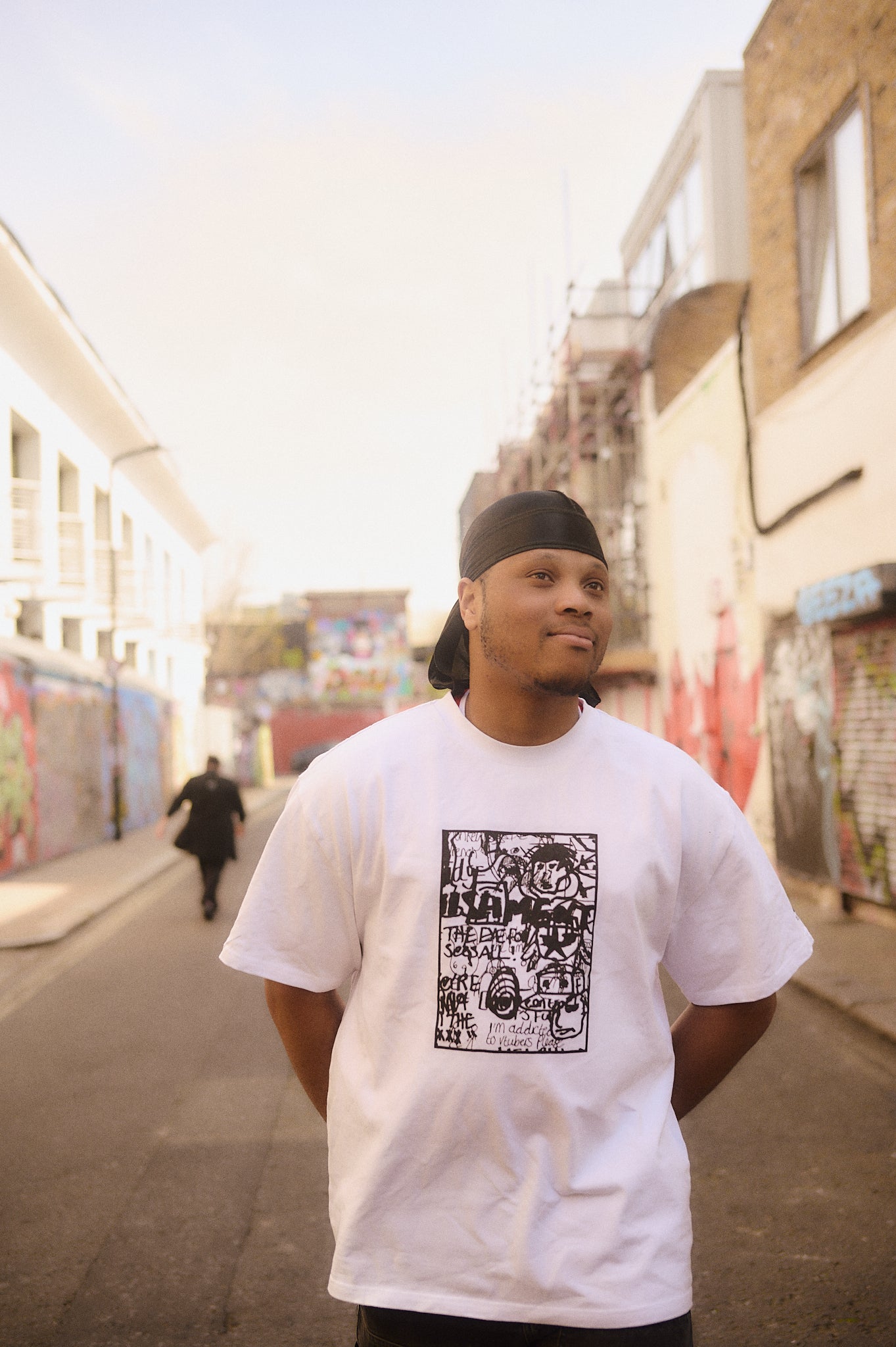 SCRIBBLE BOX TEE [NEW BLANK]