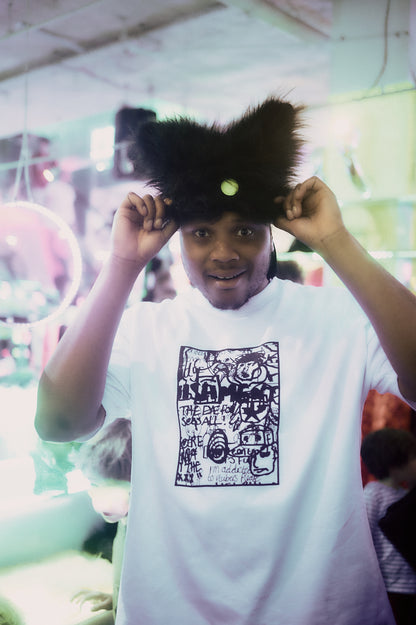 SCRIBBLE BOX TEE [NEW BLANK]